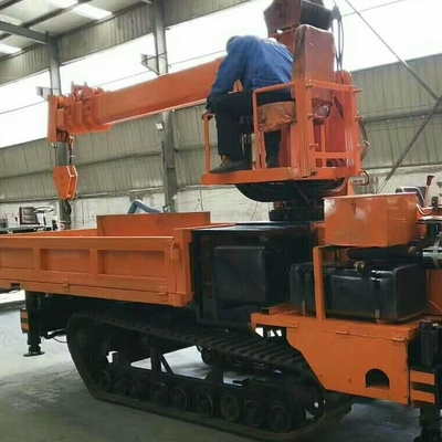 多功能履帶隨車(chē)吊 礦山作業(yè)中的“四不像”革新力量